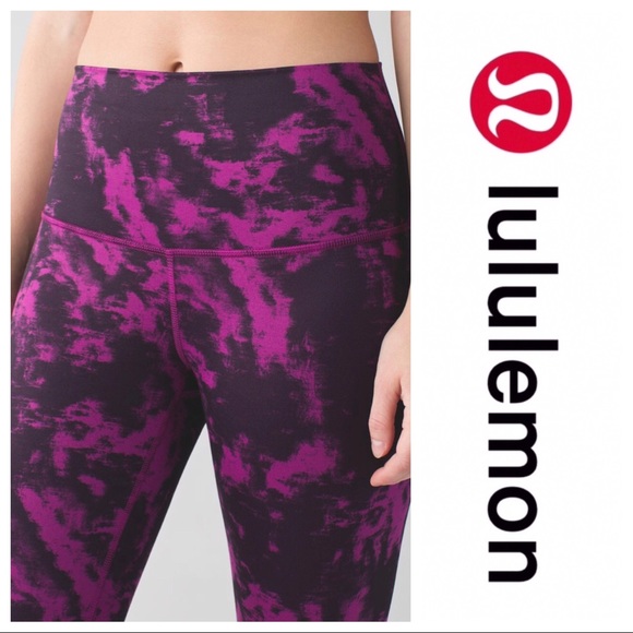 lululemon athletica Pants - RARE Lululemon High-Rise Wunder Under Crops - H08